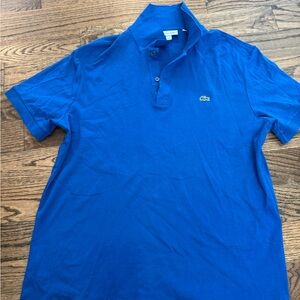 Lacoste Men’s Polo Shirt XL Regular Fit Blue
